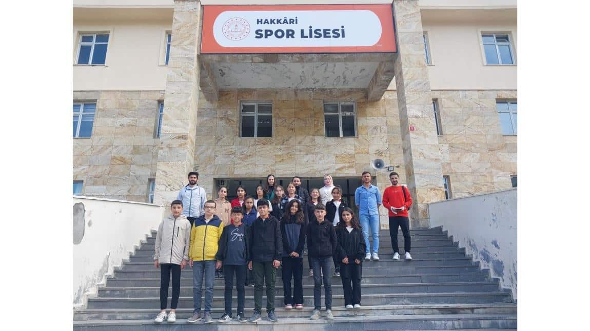 Hakkari Spor Lisesi Gezisi